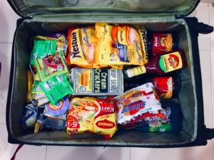 Packing foods for malaysians